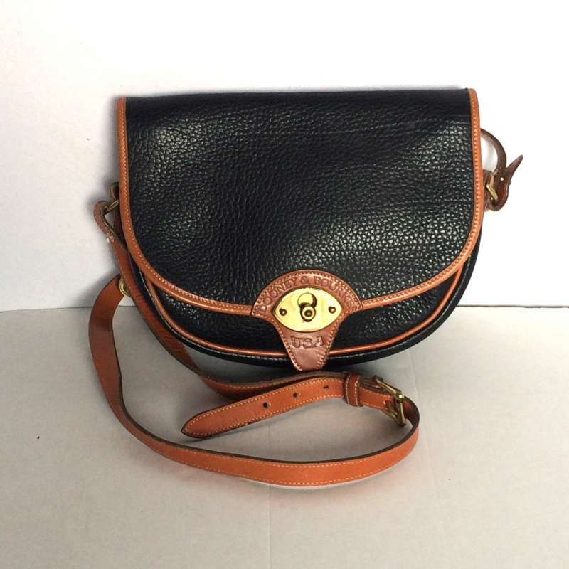 shoulder bag DOONEY and BOURKE vintage 1980s leather